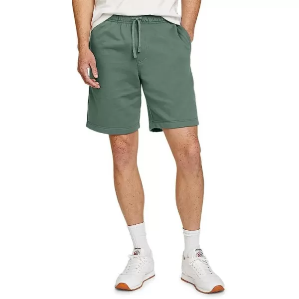 imageEddie Bauer Mens Camp Fleece Colorblock ShortsDragonfly