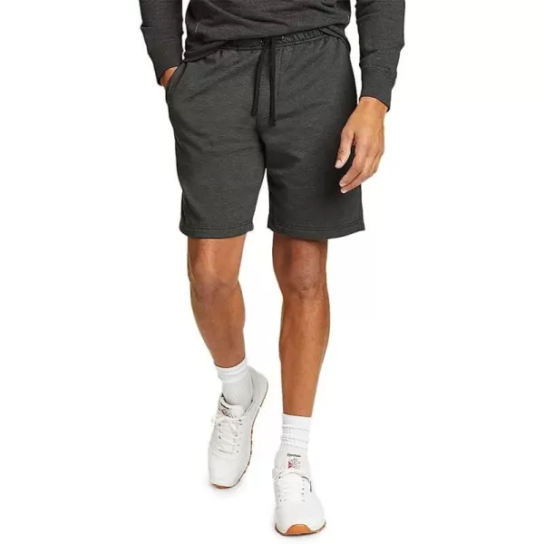 imageEddie Bauer Mens Camp Fleece Colorblock ShortsHeather Gray