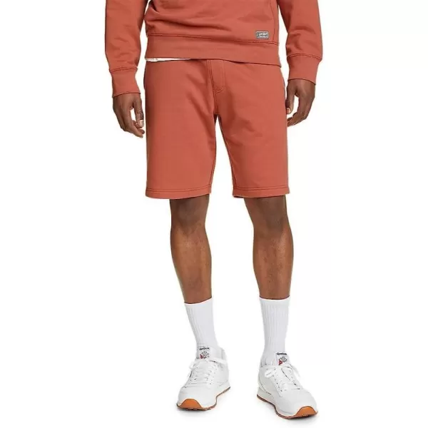 imageEddie Bauer Mens Camp Fleece Colorblock ShortsMaroon