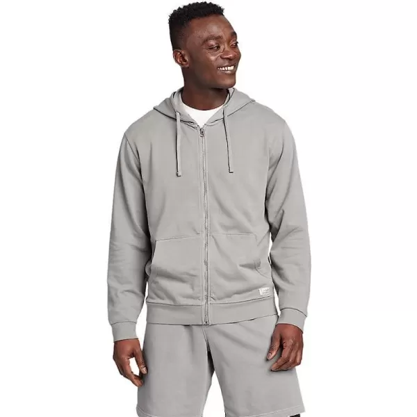 imageEddie Bauer Mens Camp Fleece FullZip Hoodie  River WashChrome
