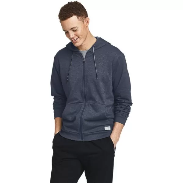 imageEddie Bauer Mens Camp Fleece FullZip HoodieMidnight Htr