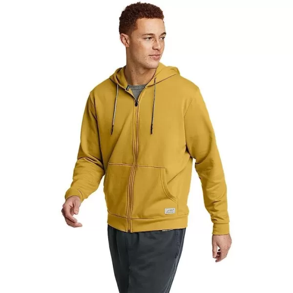 imageEddie Bauer Mens Camp Fleece FullZip HoodieRegular Antique Gold