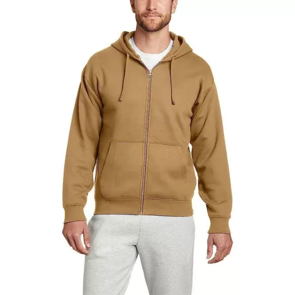 imageEddie Bauer Mens Cascade FullZip Hooded SweatshirtTall Flax