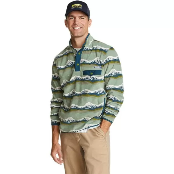 imageEddie Bauer Mens Chutes MockNeck FleeceTall Sage