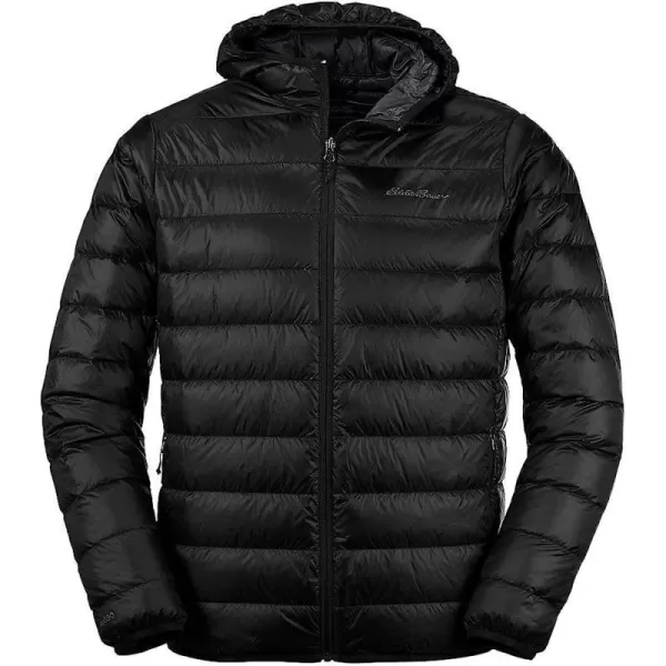 imageEddie Bauer Mens CirrusLite Down Hooded JacketRegular Black