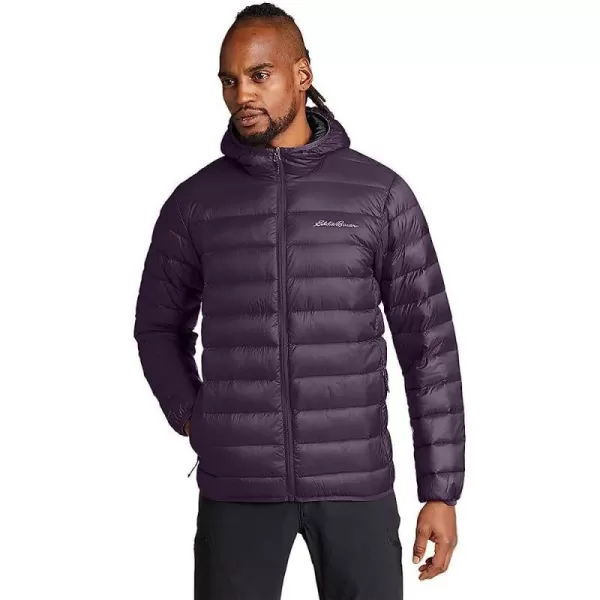 imageEddie Bauer Mens CirrusLite Down Hooded JacketTall Grape Recycled