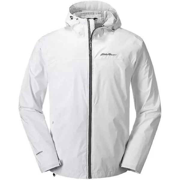 imageEddie Bauer Mens Cloud Cap Rain Jacket White Regular LEddie Bauer Mens Cloud Cap Rain Jacket White Regular L