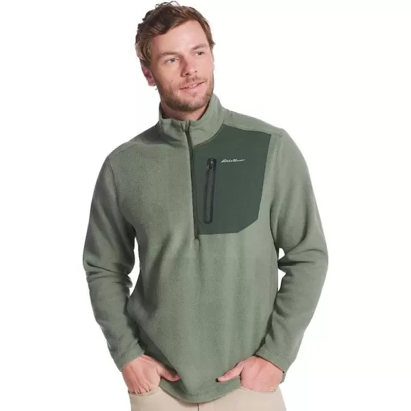 imageEddie Bauer Mens Cloud Layer Pro 14Zip PulloverMen Light Green Bay