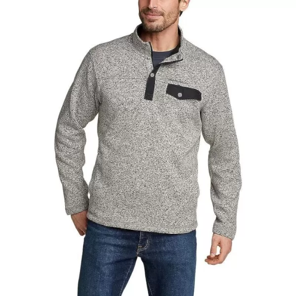 imageEddie Bauer Mens Convector Snap MockRegular Gray Heather