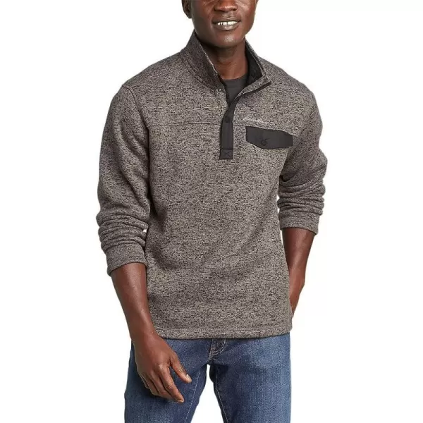 imageEddie Bauer Mens Convector Snap MockTall Charcoal Htr