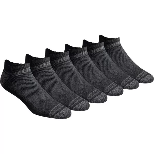 imageEddie Bauer Mens Dura Dri Moisture Control 6Pair Low Cut SocksBlack 6 Pairs