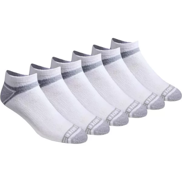 imageEddie Bauer Mens Dura Dri Moisture Control 6Pair Low Cut SocksWhite 6 Pairs