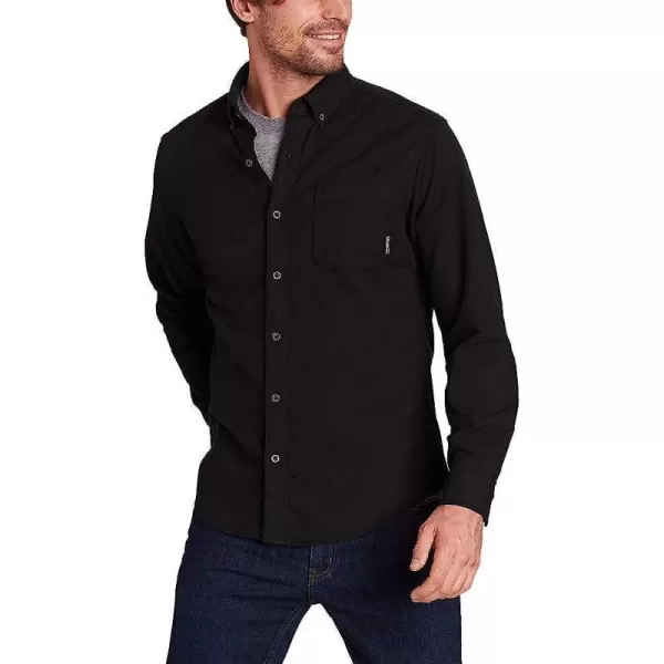 imageEddie Bauer Mens Eddies Favorite Flannel Classic Fit Shirt  SolidRegular Coal