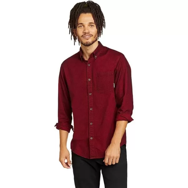 imageEddie Bauer Mens Eddies Favorite Flannel Classic Fit Shirt  SolidRegular Royal Red