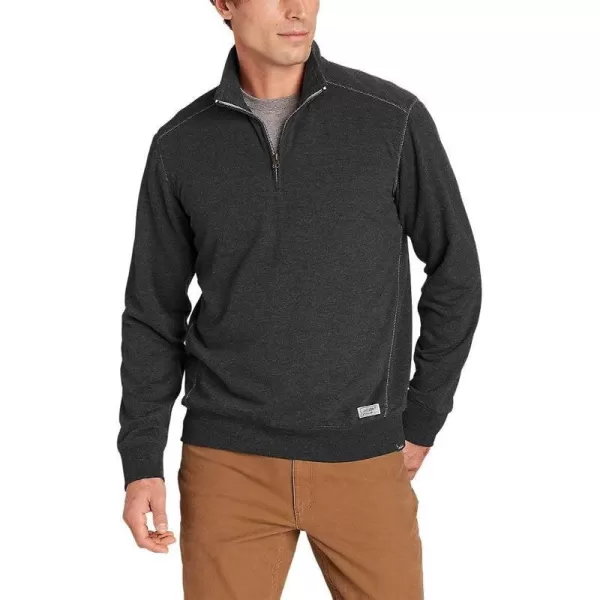imageEddie Bauer Mens Everyday Fleece 14ZipRegular Heather Gray