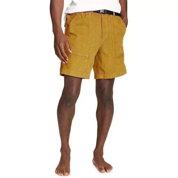 imageEddie Bauer Mens Faultline Corduroy ShortsAntique Gold