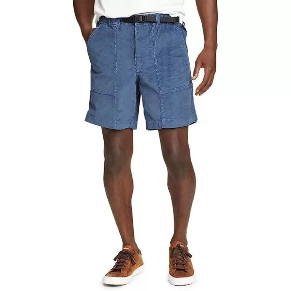 imageEddie Bauer Mens Faultline Corduroy ShortsDusted Indigo
