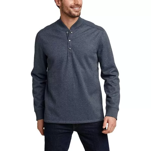 imageEddie Bauer Mens Faux ShearlingLined Thermal HenleyRegular Storm