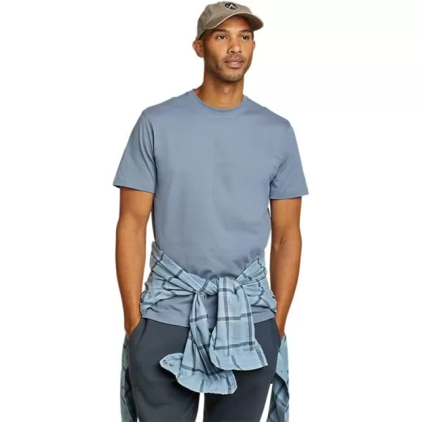imageEddie Bauer Mens Faux ShearlingLined Thermal ShirtBlue Haze