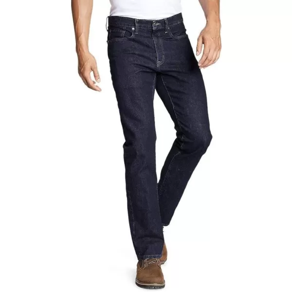 imageEddie Bauer Mens Field Flex Straight JeansDeep Rinse
