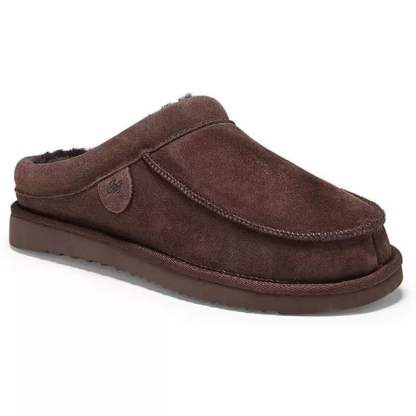 imageEddie Bauer Mens Firelight Shearling Moc ScuffCoffee
