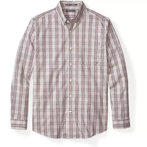 imageEddie Bauer Mens Getaway Flex LongSleeve ShirtRegular Cement