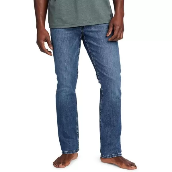 imageEddie Bauer Mens H2Low Flex Jeans  SlimDk Meridian