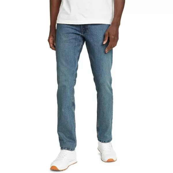imageEddie Bauer Mens H2Low Flex Jeans  SlimDusty Blue