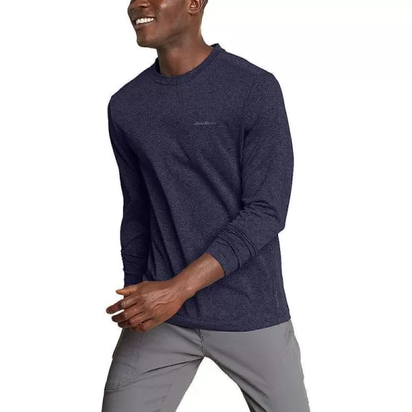 imageEddie Bauer Mens HYOH LongSleeve CrewRegular Atlantic
