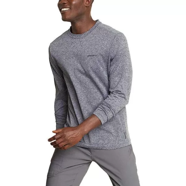 imageEddie Bauer Mens HYOH LongSleeve CrewRegular Heather Gray