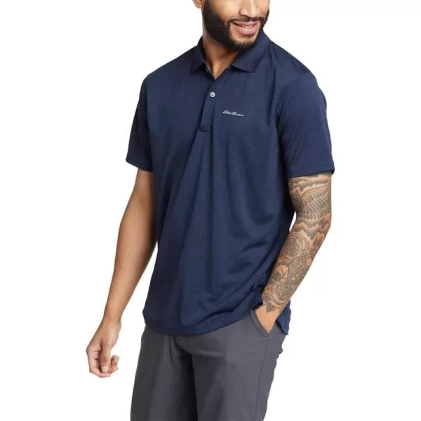 imageEddie Bauer Mens HYOH Pro Polo ShirtMedium Indigo