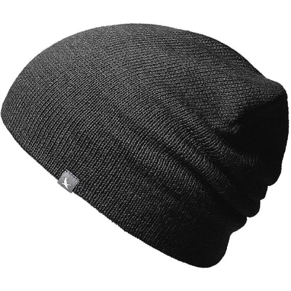 imageEddie Bauer Mens Haven Beanie Black Regular ONE SizeBlack