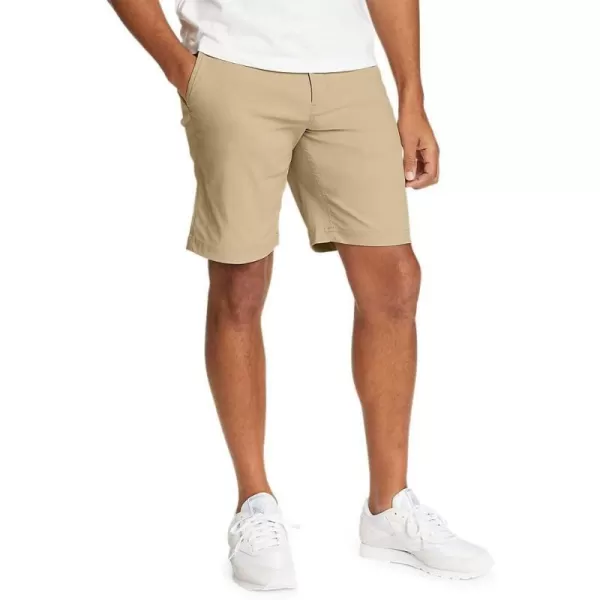 imageEddie Bauer Mens Horizon Guide 10 Chino ShortsLight Khaki
