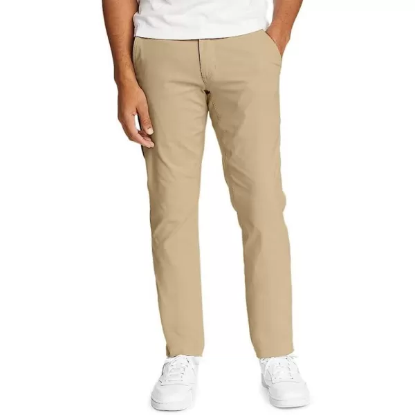 imageEddie Bauer Mens Horizon Guide Chino Pants  Slim FitRegular Light Khaki