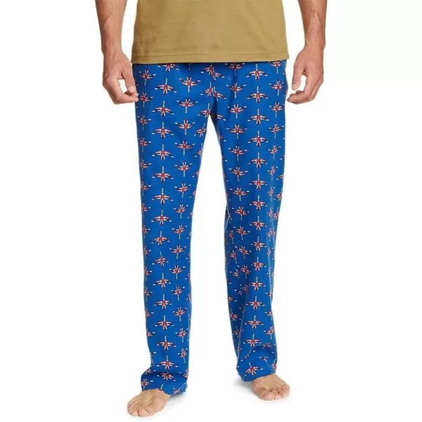 imageEddie Bauer Mens Hybernator Flannel Sleep PantsCadet