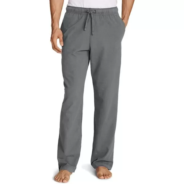 imageEddie Bauer Mens Legend Wash Jersey Sleep Pantstall Medium Heather Gray Gray