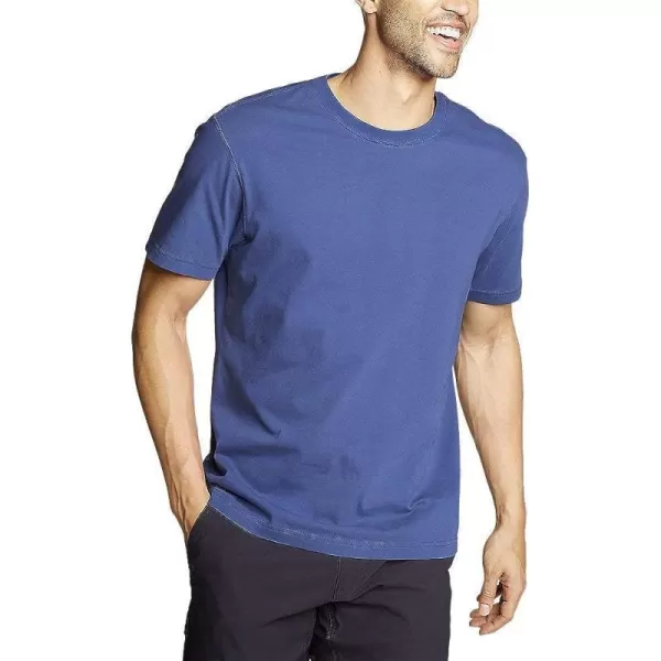 imageEddie Bauer Mens Legend Wash Pro ShortSleeve TShirt  ClassicBaltic