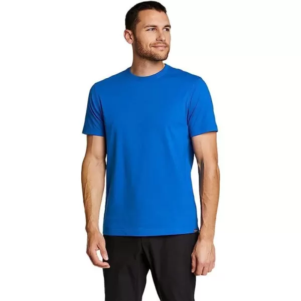 imageEddie Bauer Mens Legend Wash Pro ShortSleeve TShirt  ClassicSapphire