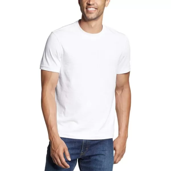 imageEddie Bauer Mens Legend Wash Pro ShortSleeve TShirt  ClassicWhite