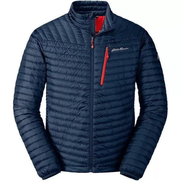 imageEddie Bauer Mens MicroTherm 20 Down JacketRegular Medium Indigo