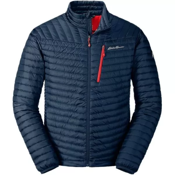 imageEddie Bauer Mens MicroTherm 20 Down JacketTall Medium Indigo