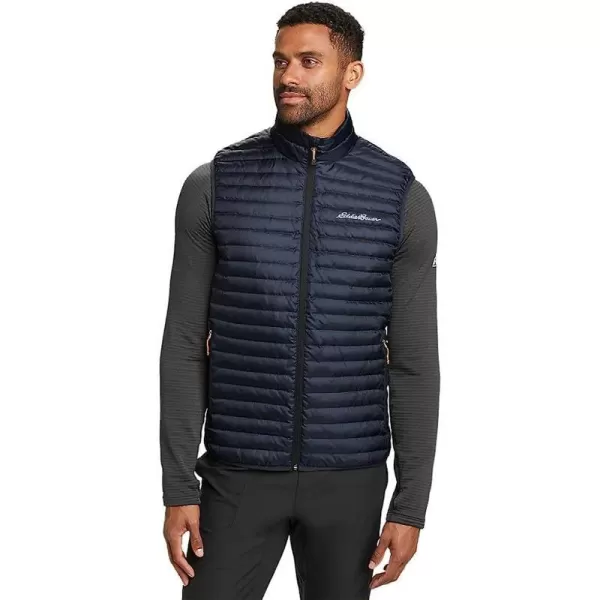 imageEddie Bauer Mens Microlight Down VestRegular Storm