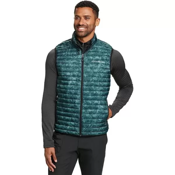 imageEddie Bauer Mens Microlight Down VestTall Dragonfly