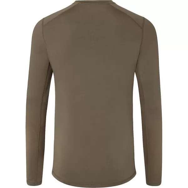 imageEddie Bauer Mens Midweight Long Sleeve Crew Neck ShirtOd Green