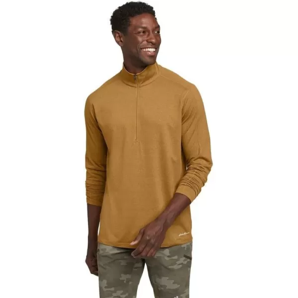imageEddie Bauer Mens Mountain Trek LongSleeve 12ZipBronze