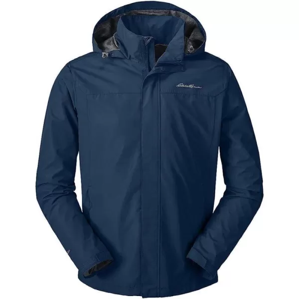 imageEddie Bauer Mens Packable Rainfoil JacketRegular Med Indigo