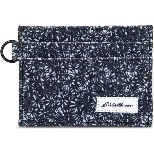 imageEddie Bauer Mens Pioneer Printed Cotton Card CaseBlue