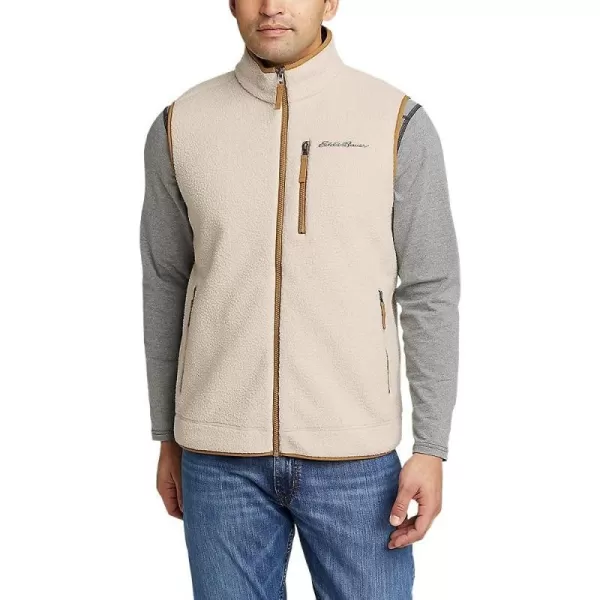 imageEddie Bauer Mens Quest 300 Fleece VestRegular Pumice