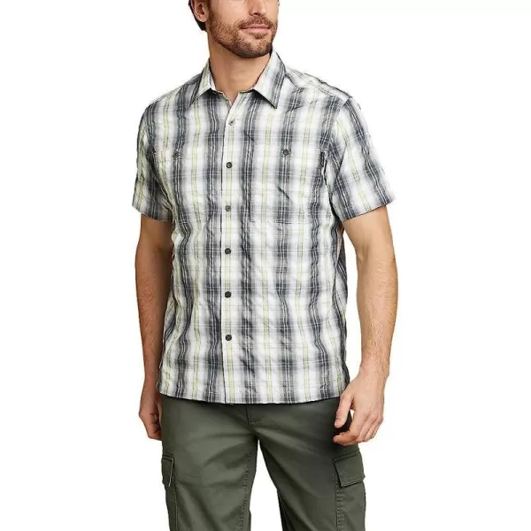 imageEddie Bauer Mens Rainier 20 ShortSleeve ShirtRegular Lt Gray