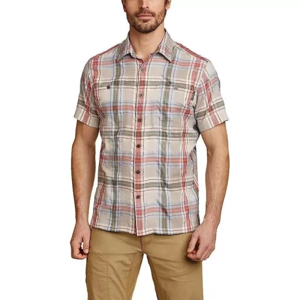imageEddie Bauer Mens Rainier 20 ShortSleeve ShirtTall Ecru